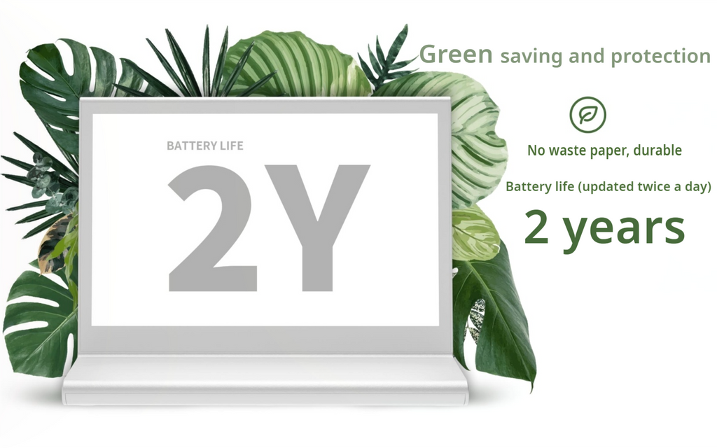 Place Card - Bluetooth - 3 colors e-paper screen