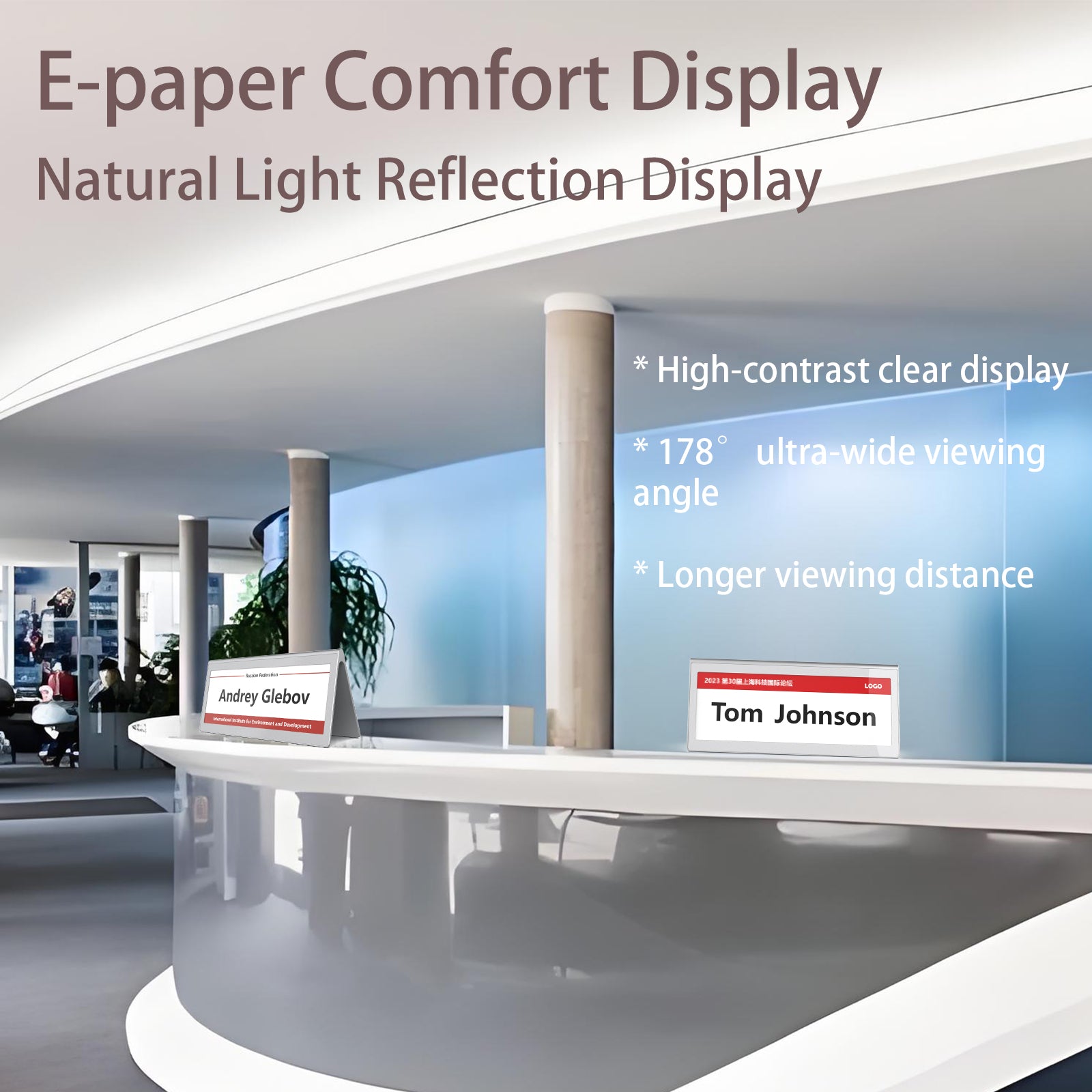 Name Tent - three colors