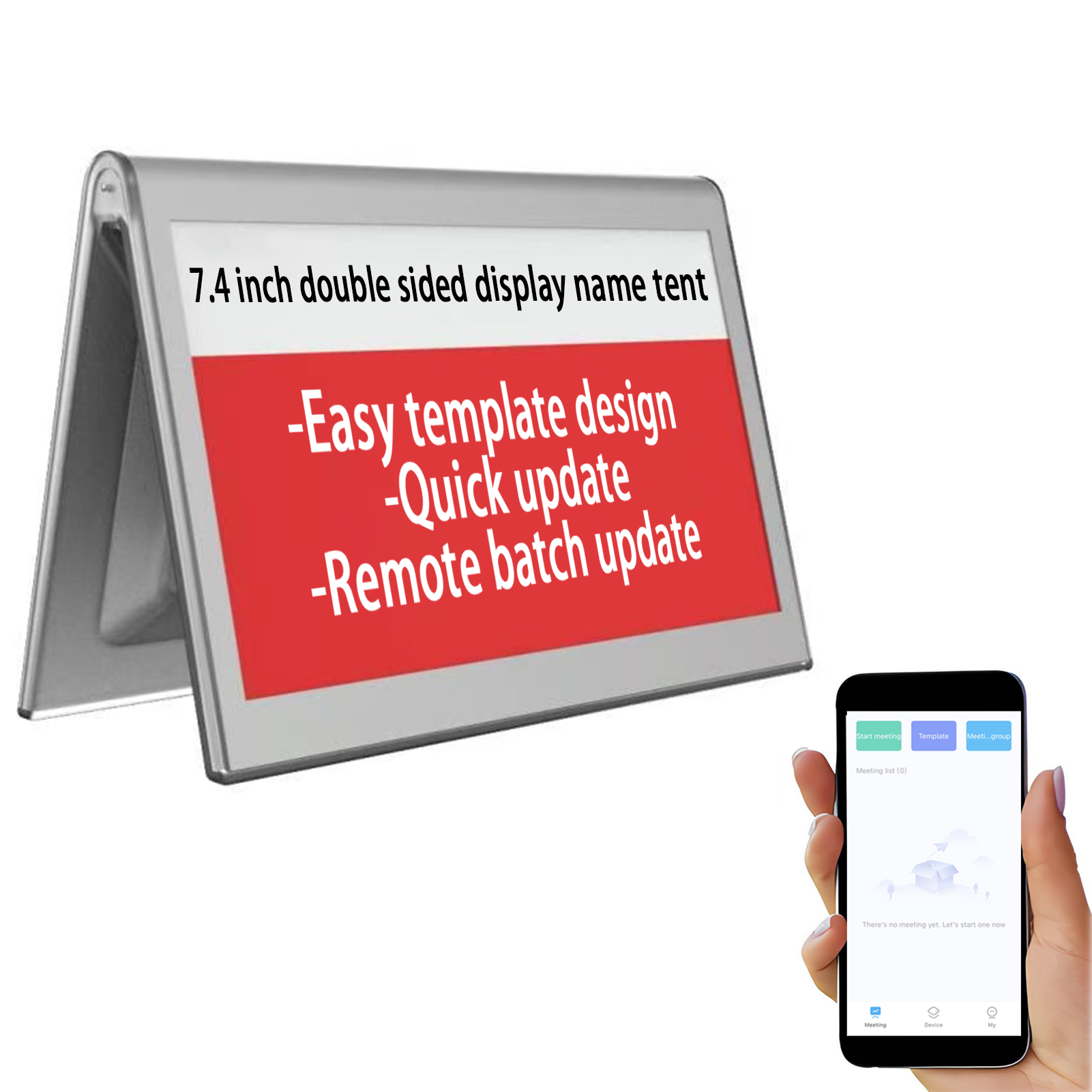 Name Tent - three colors